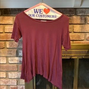 Tilly’s Maroon T-shirt (s)